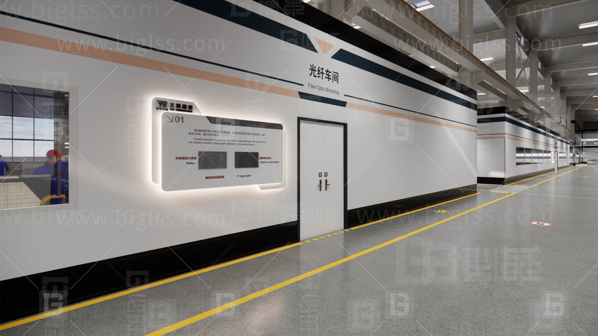 工廠目視化，車間目視化，目視化設計，工業空間設計，必旺目視化