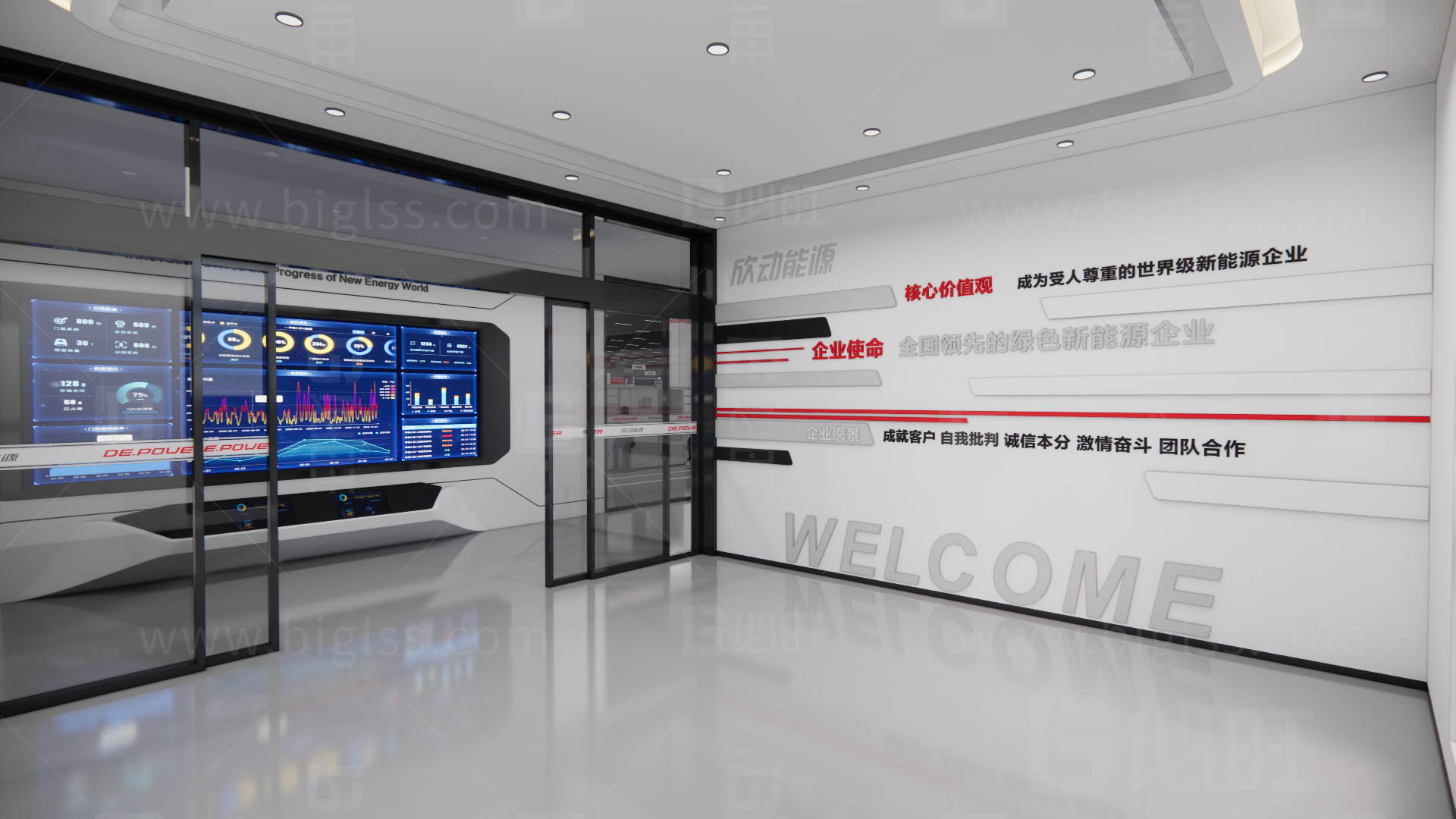 工廠目視化，車間目視化，目視化設(shè)計，工業(yè)空間設(shè)計，必旺目視化