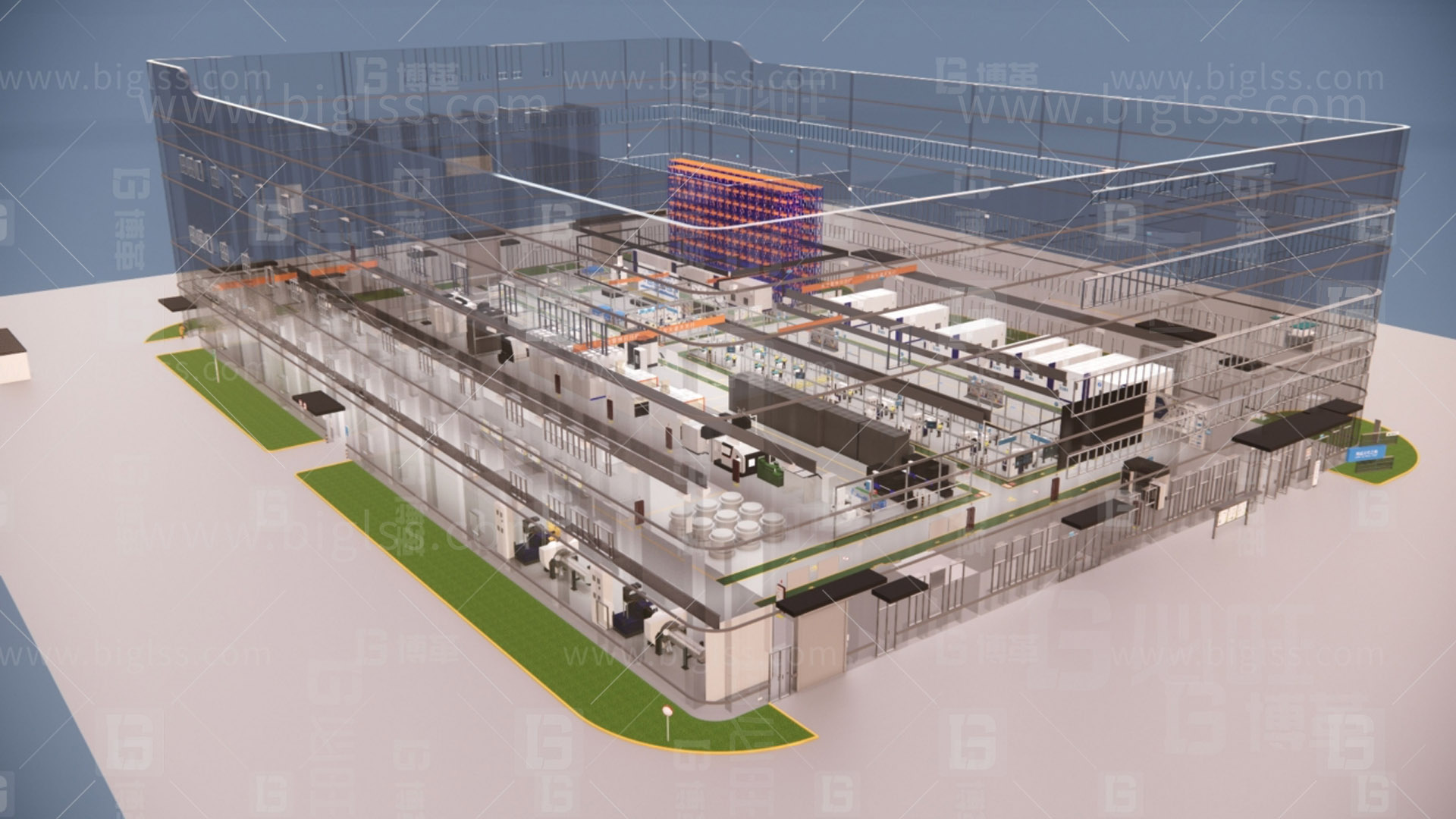 工廠目視化，車間目視化，目視化設(shè)計，工業(yè)空間設(shè)計，必旺目視化