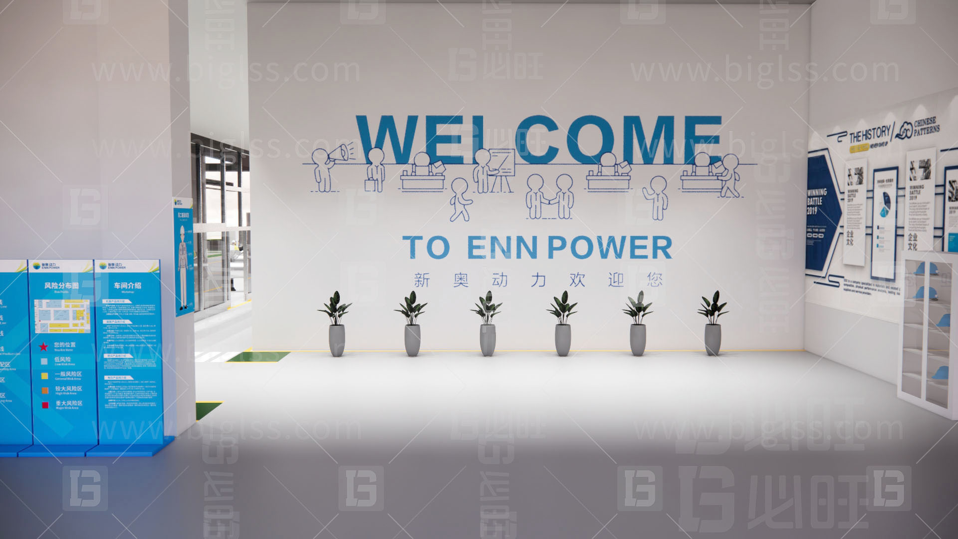 工廠目視化，車間目視化，目視化設(shè)計，工業(yè)空間設(shè)計，必旺目視化