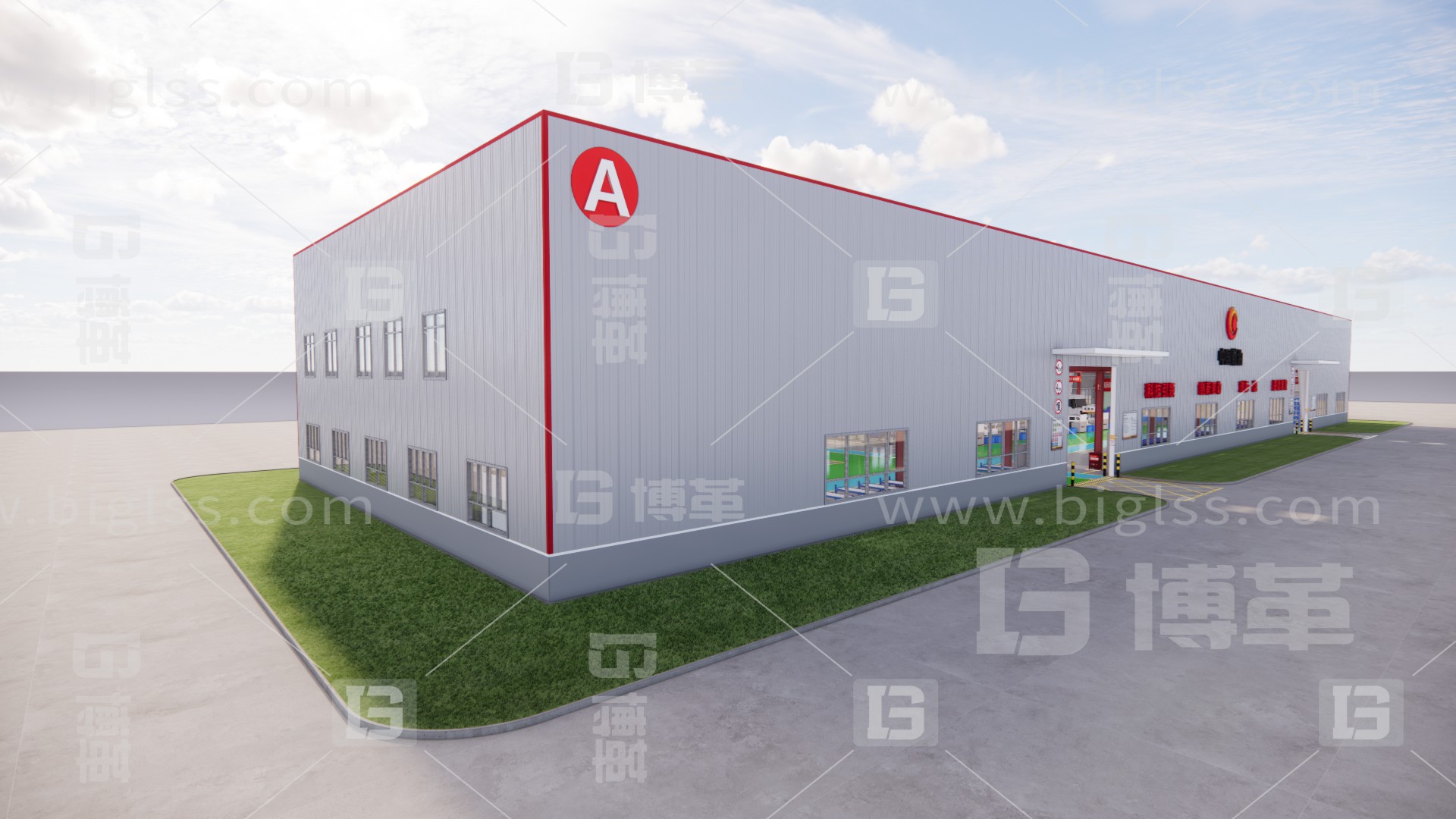 車間目視化，工廠目視化，目視化設計，工業空間設計，必旺目視化