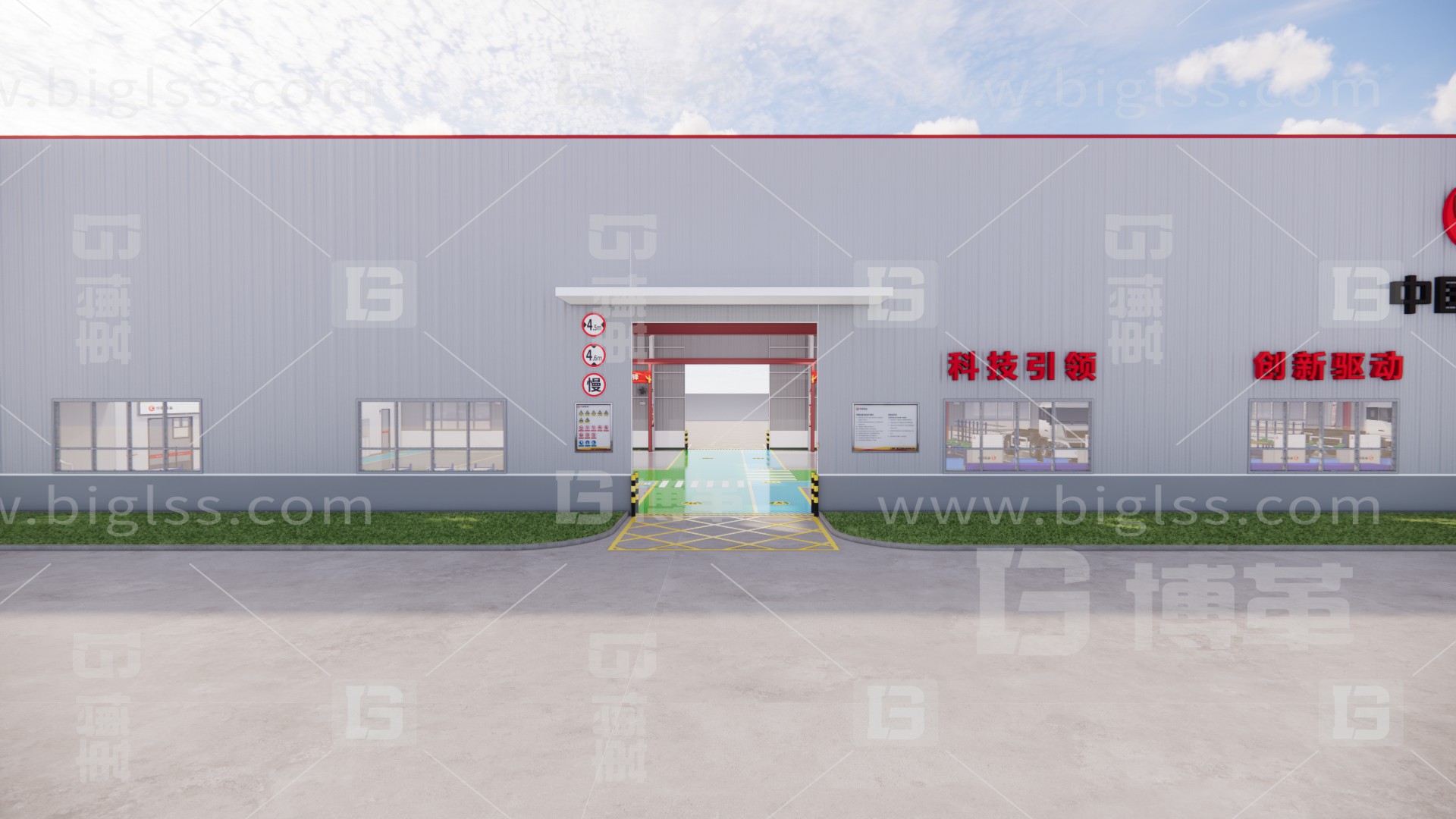 車間目視化，工廠目視化，目視化設計，工業空間設計，必旺目視化